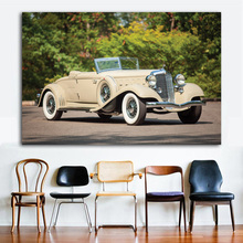 Pósteres de arte de pared, pintura en lienzo de crislers Roadster, clásico, antiguo, Retro, coches de dibujos animados, para decoración de la habitación del hogar 2024 - compra barato