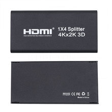 Kebidumei-AMPLIFICADOR DE concentrador, 1 unidad, 1X4 splitter 1080P, 1,4 3D, convertidor compatible con HDMI para portátil, XBOX, HDTV 2024 - compra barato