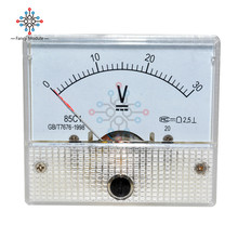 Professional DC 0-30/0-50V Analog Volt Panel Voltage Meter Voltmeter Gauge 2024 - buy cheap