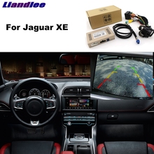 Liandlee-kit com câmeras de estacionamento com interface reversa para jaguar xe, kits de câmeras com tela original atualizada 2024 - compre barato
