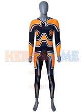 Enji Todoroki My Hero Anime Cosplay Costume Spandex Superhero Costume Zentai Bodysuit for Adult/Kids Custom Made 2024 - buy cheap