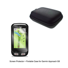 Защитный чехол для путешествий на открытом воздухе, портативный чехол + прозрачная защитная пленка для экрана, Защитная пленка для Garmin, GPS, подход, G8, Golf, GPS 2024 - купить недорого