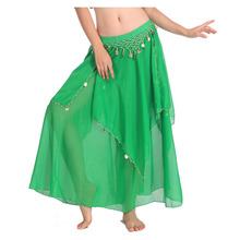 Professional Women Oriental Belly Dance Costume Chiffon Belly Dance Skirt on Sale 2024 - buy cheap