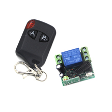 MITI-Novo Receptor & FR Transmissor 12 V 1CH Wireless Switch Controle Remoto Sistema de Inter-bloqueio 200 M para porta da garagem/lâmpada SKU: 5348
