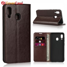 Flip Luxury Genuine Leather Case For Samsung Galaxy A30 Cover Coque Phone Accessory for Samsung A30 A305 Cases Business Wallet 2024 - buy cheap