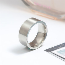 MOREDEAR-anillo de acero de titanio para hombre, joyería de fiesta, anillos de compromiso de boda, negro, 316, JR2068 2024 - compra barato