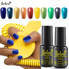 Belen Pure Bling 30 Colors UV Gel Nail Polish 8ml Soak Off Lucky Lacquer Primer Stamping Hybrid Lucky Varnish Enamel Base Top 2024 - buy cheap