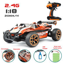 1/18 Scale RC Car 4CH Off-Road Vehicles Model Toy 20km/h High Speed Dirt Bike Electric Remote Control Car for Kids Toys Big Sale 2024 - buy cheap