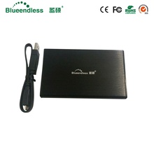 Blueendless BU23T алюминиевый чехол для жесткого диска 2,5 дюйма с USB 3,0 на Sata 6 Гбит/с, высокоскоростной портативный жесткий диск, внешний жесткий диск 1 ТБ 2024 - купить недорого