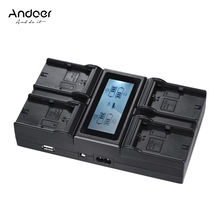 Andoer-cargador de batería LP-E6 para cámara Digital, 4 canales, para Canon EOS 5DII 5diii 5DS 5DSR 6D 7DII 60D 80D 70D, LP-E6N 2024 - compra barato