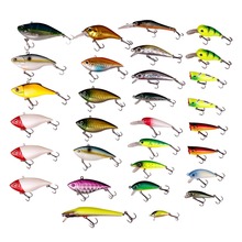 30Pcs/Set Fishing Wobblers Carp Lures Artificial Crank Baits Feeder Minnow for Fishing Tackles Accessories Jig Silicone Bait 2024 - buy cheap