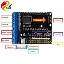 DOIT Motor Shield Board L293D for rc robot tank car model motor extension board for diy smart car from esp8266 nodemcu 2024 - buy cheap