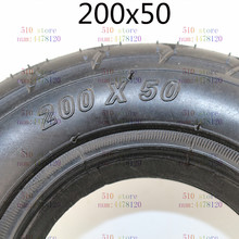 Bom pneu de scooter elétrico 200x50 (8x2) 8 "scooter elétrico e100 e125 e200 scooter sólido/espuma preenchido pneu 2 cor selecionável 2024 - compre barato