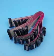 10Pcs 20cm 2x10 20Pin IDC Flat Ribbon DATA Cable 2.54mm Pitch AVR ISP JTAG Wire 2024 - buy cheap
