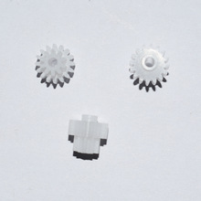 10/100pcs yuanmbm 16+10teeth plastic gears Stack gear 0.5M tight or loose fit 2mm shaft 16102B 2024 - buy cheap