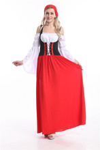 Disfraz de Oktoberfest alemán para mujer, traje de halloween, de talla grande, envío gratis, 2015, s-6xl 2024 - compra barato