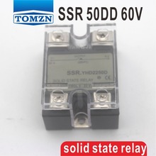 50DD SSR Control voltage 3~32VDC output 5~60VDC DC single phase DC solid state relay 2024 - buy cheap