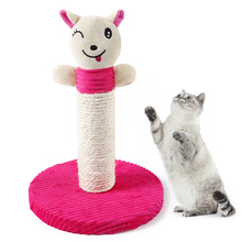 Funny Pet Toys Cat Plush Scratcher Training Sisal Toy Pet Squeaky Toy Cat Interactive Training Scratching Toys Pet Supplies 2024 - buy cheap