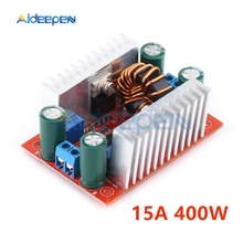 DC 400W 15A Step-up Boost Converter Constant Current Power Supply LED Driver 8.5-50V to 10-60V Voltage Charger Step Up Module 2024 - buy cheap