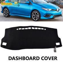 Xukey Dashboard Cover Dash Mat Dashmat For Toyota Corolla Auris E170 E180 2014 - 2018 Dash Board Cover Pad Sun Shade Carpet 2015 2024 - buy cheap