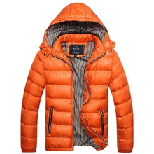 2016 Горячая Распродажа, брендовая зимняя куртка, Мужская теплая пуховая куртка, Повседневная парка, Мужская стеганая зимняя куртка, Повседневная Красивая зимняя куртка для мужчин 2024 - купить недорого