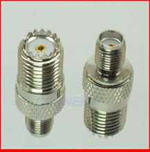 10pcs/lot mini UHF miniUHF female jack to SMA female jack RF coaxial adapter connector 2024 - buy cheap