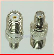 Conector hembra de jack a SMA, conector mini UHF, miniUHF, Adaptador coaxial RF, 10 unidades/lote 2024 - compra barato