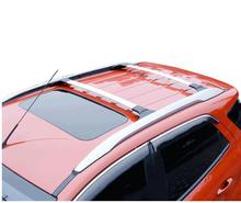 Автомобильный Стайлинг для Ford Ecosport 2013 2014 2015 2016 2017 из алюминиевого сплава боковые перекрещивающиеся рейки на крышу багажник для багажа 2 шт. 2024 - купить недорого