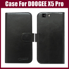 ¡Gran oferta! Funda protectora para DOOGEE X5 Pro, carcasa de cuero con tapa exclusiva, 6 colores, alta calidad 2024 - compra barato