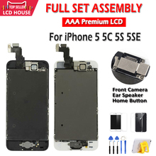 Full Set LCD Display For iPhone 5 5S 5C SE LCD Screen Completo Assembly Replacement For Apple iPhone 5G 5SE LCD Touch Digitizer 2024 - buy cheap