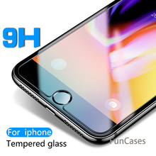 Tempered glass for iphone 6 7 5 s se 6 6s XS max XR 8 plus glass for iphone 7 8 x screen protector glass on iphone 7 6S 8 2024 - buy cheap