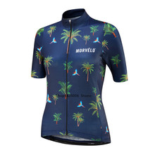 Morvelo 2019 Womens girls Summer Short Sleeve Cycling Jersey Bicycle Road MTB bike Shirt Outdoor Sports Ropa ciclismo Clothing 2024 - buy cheap