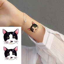 Waterproof Temporary Tattoo Sticker Cat dog Tatto Flash Tatoo Fake Tattoos Tatouage Wrist foot hand For Girl Men Women kids 2024 - buy cheap