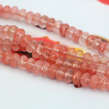 Faceted Pink watermelon tourmaline Abacus shaped 5x8mm loose beads 15inches DIY hot women jewelry making wholesale and retail 2024 - buy cheap