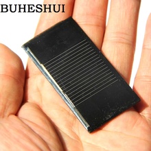 BUHESHUI  Mini 0.14W 0.5V 280MA Solar Panel Solar Cell DIY Solar Experiment Toy  Solar Moudle 30*60*3MM 3pcs/lot Free Shipping 2024 - buy cheap