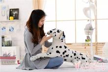 simulation Dalmatian dog plush toy large 70cm prone dalmatian dog  ,Christmas gift h742 2024 - buy cheap