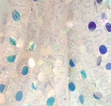 Ice 1y/lote roupas de performance em tecido de lantejoulas coloridas pano de malha vestido de performance roupas de criança tx179 2024 - compre barato
