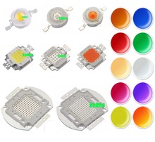 CHTPON 30mil LED chip Watt 1W 3W 5W 10W 20W 30W 50W 100W White Blue Green Yellow Red High Power integrated Lamp COB Matrix Bulb 2024 - buy cheap