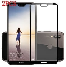 2PCS Full Cover Tempered Glass For Huawei P20 Lite  Screen Protector protective film For Huawei P20 Lite P20Lite glass 2024 - buy cheap