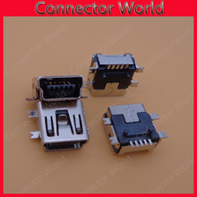 10-100 unids/lote Original de cobre Tablet PC teléfono 5P parche corto micro Mini USB Jack conector de datos puerto de datos conector de transferencia 2024 - compra barato
