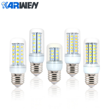 KARWEN LED Lamp E27 SMD 5730 220V 24 36 48 56 69 LEDs Chandelier Candle Lampada LED Light For Home Decoration Corn Bulb 2024 - buy cheap