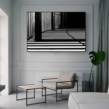 Canvas Painting Wall Art Pictures Abstract Wall Print Black and White Landscape Picture Aisle Poster for Living Room Home Decor 2024 - buy cheap