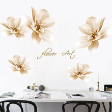 130*240 centímetros 3D Flor Papel De Parede Sofá Fundo Decoração Do Quarto Adesivo de Parede Modern Home Decor Poster 2024 - compre barato