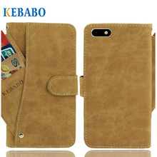 Leather Wallet BQ BQ-5701L Slim Case 5.7" Flip Vintage Leather Front Card Slots Cases Cover Business Phone Bags 2024 - buy cheap