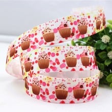 16813M47 , 22MM ice cream Series Printed grosgrain ribbon, DIY handmadeHair accessories Material wedding gift wrap 2024 - buy cheap