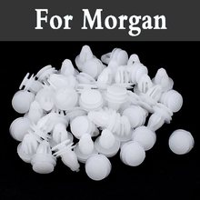 High-Quality 100pcs White Car Styling Door Panel Plastic Rivets Bumper Retainer Clip For Morgan 3 Wheeler 4 Seater Aero 8 Coupe 2024 - buy cheap