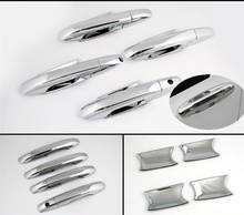 For Honda City 2009 2010 2011 2012 2013 2014 New Chrome Car Door Handle Cup Bowl Cover Trim Free Shipping auto accessories 2024 - buy cheap