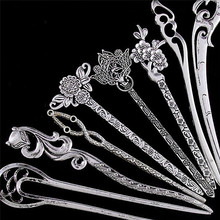 Hair Clip Accessories  Vintage Women Hair Sticks Pins Elegance  Alloy Geometric Girls Headbands Lady Gift Barrettes 2024 - buy cheap