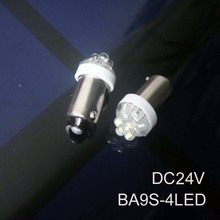 Bombilla BA9S de alta calidad para coche, luz LED de señal BA9S de 24V, DC24V, BA9S,BA9S,BA9S, lámpara led de piloto BA9S, Envío Gratis, 100 unidades por lote 2024 - compra barato