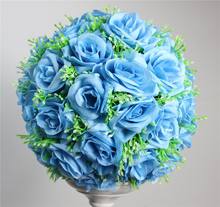 Ornamentos para festa de aniversário e casamento, luz azul-15cm * 10 peças, divertido, com frete grátis 2024 - compre barato